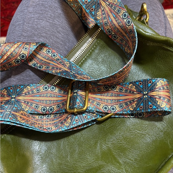 Olive Green Crossbody Bag - Picture 3 of 5